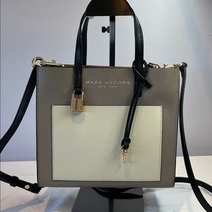 Marc Jacobs Mini Grind Color Block Leather Tote